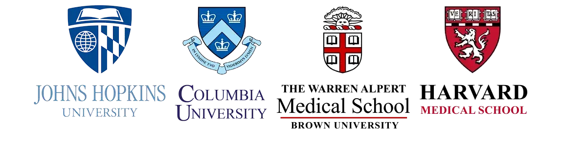Johns Hopkins, Columbia, Brown, Harvard Medical Schools